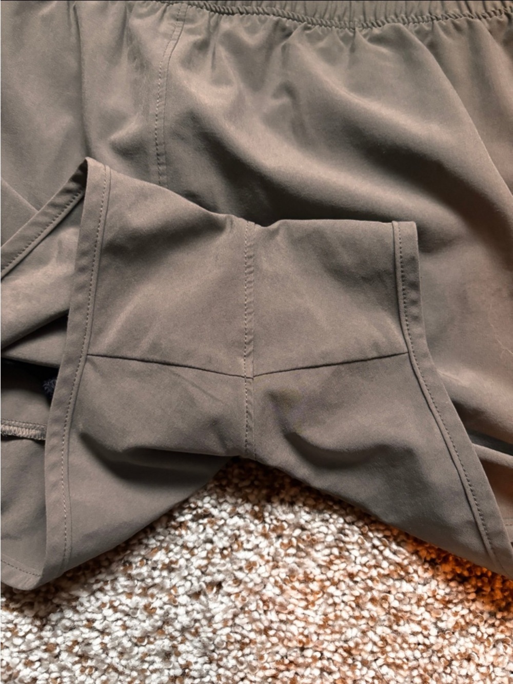 GAP Olive Green Athletic Shorts with Elastic Waistband medium - Picture 6 of 7
